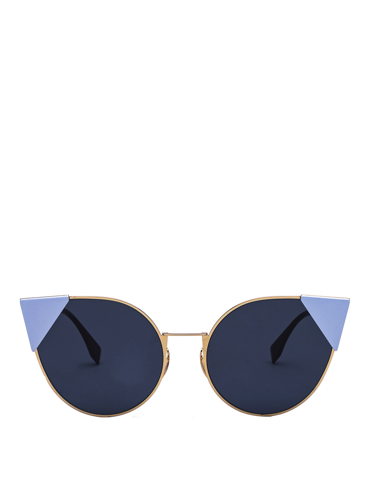 Fendi Women\'s Cat-Eye Sunglasses - Blue Fendi Baguette Cat-Eye Acetate Sunglasses - Blue | Editorialist main image 3