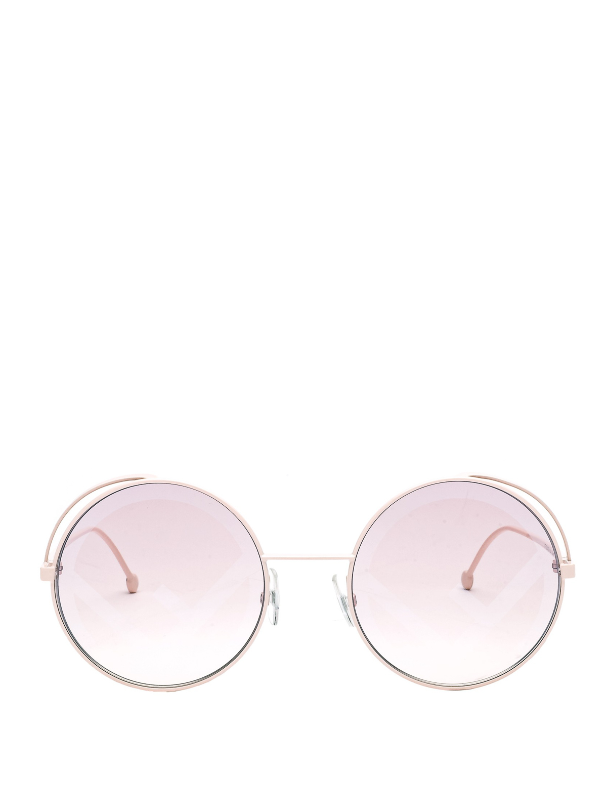 Fendi Eyewear Fendirama Round Sunglasses - Pink