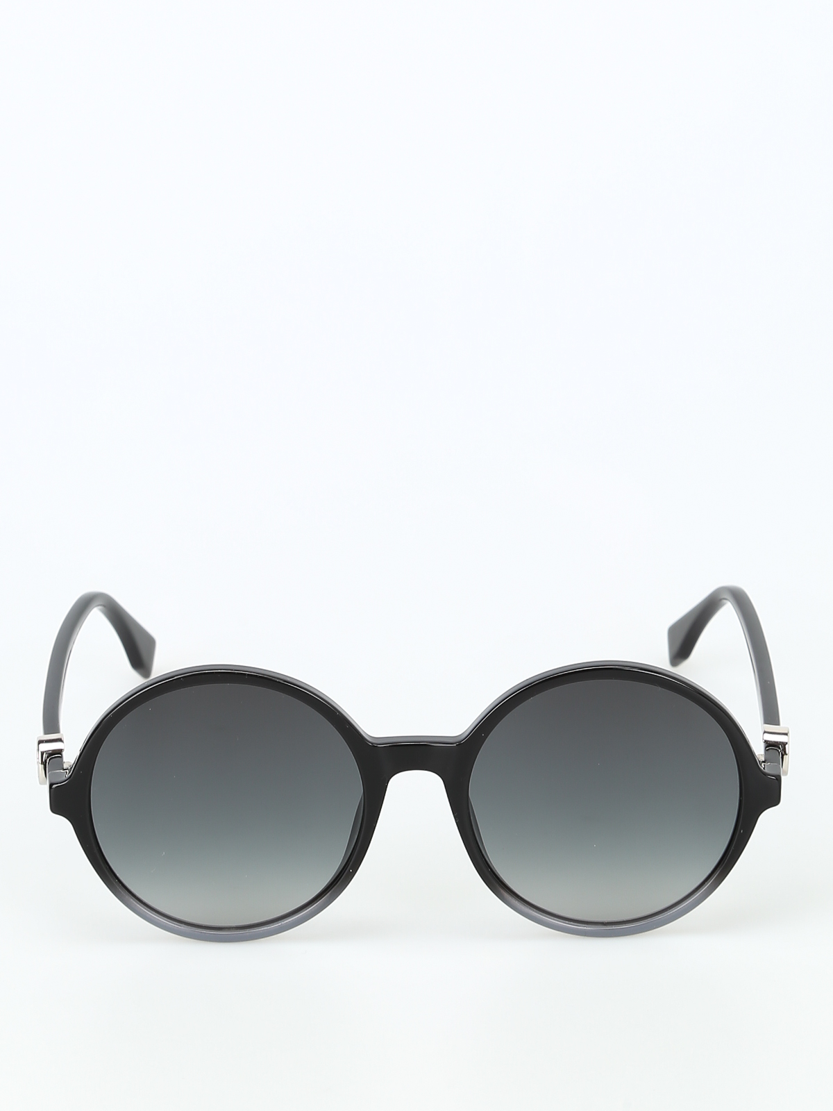 Fendi round acetate store sunglasses