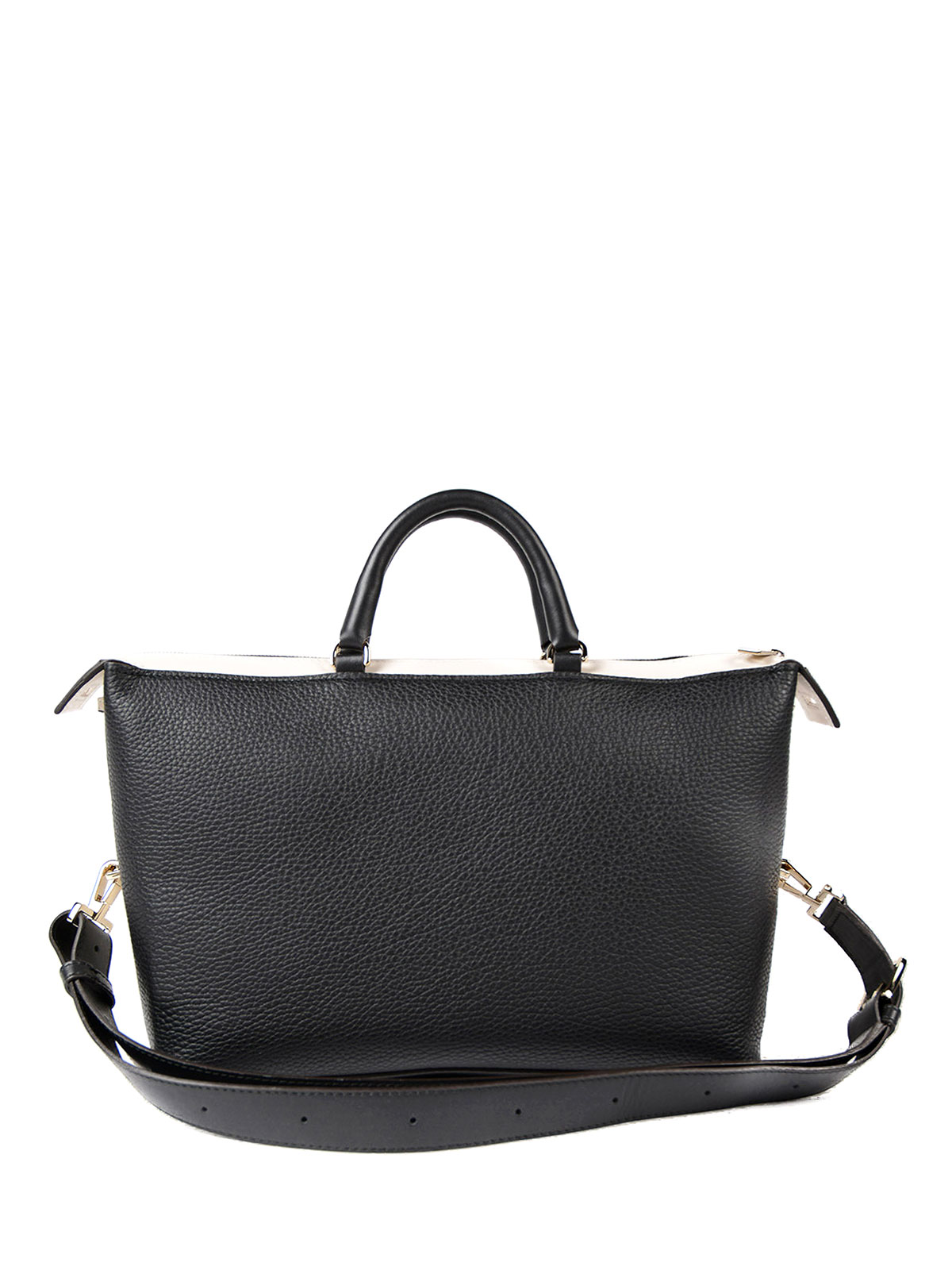 Celine Mini Triomphe Bowling Bag - Black Handle Bags, Handbags