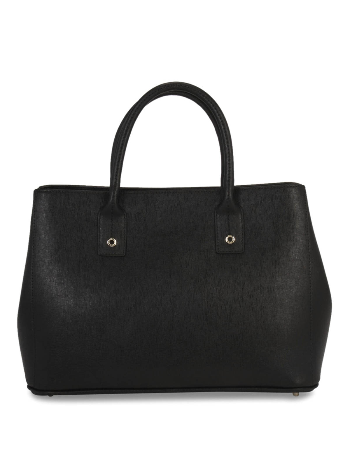 Furla Linda saffiano bag - Black - Women|BDR5ONYX | thebs.com