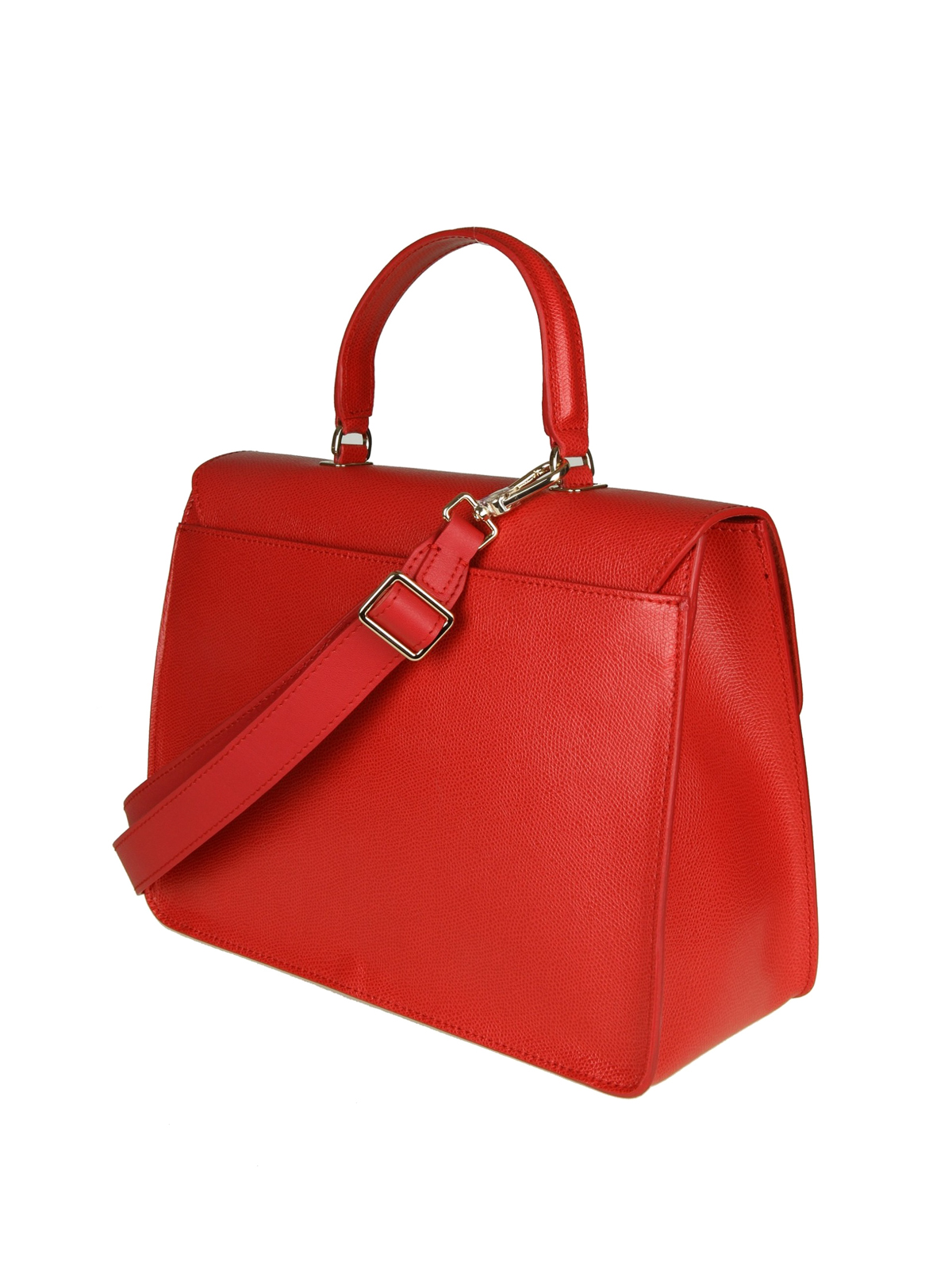 Totes bags Furla - Metropolis ruby red leather medium tote - 962779