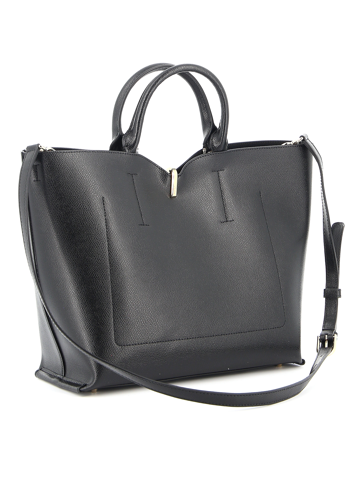 Furla Ribbon medium black tote Black Women 1055913