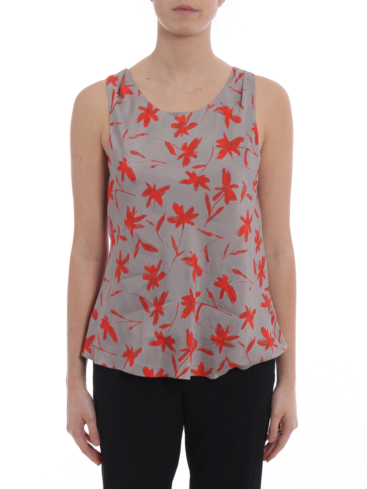 Emporio Armani popular Floral tank top