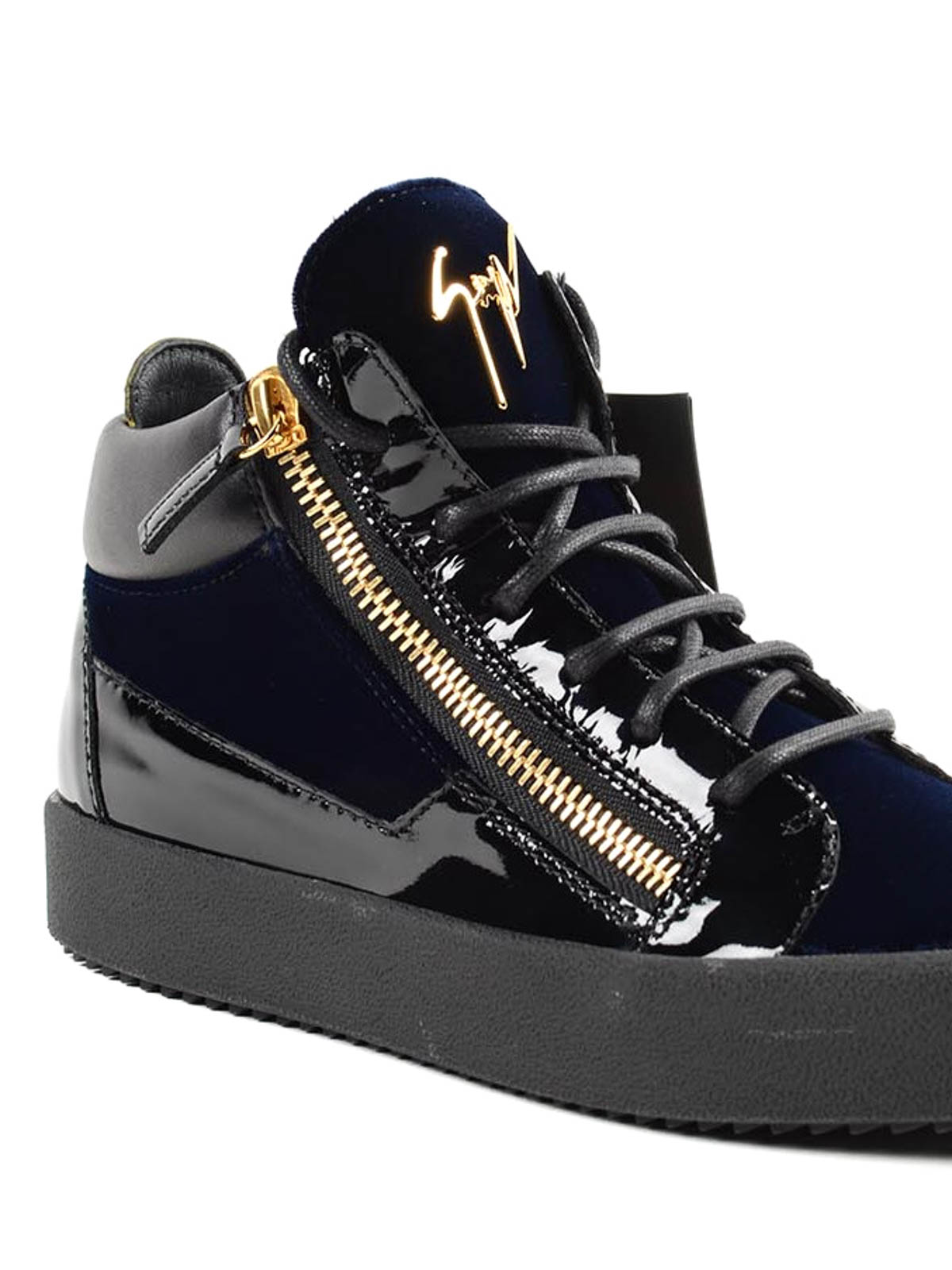 Trainers Giuseppe Zanotti - High top leather sneakers -