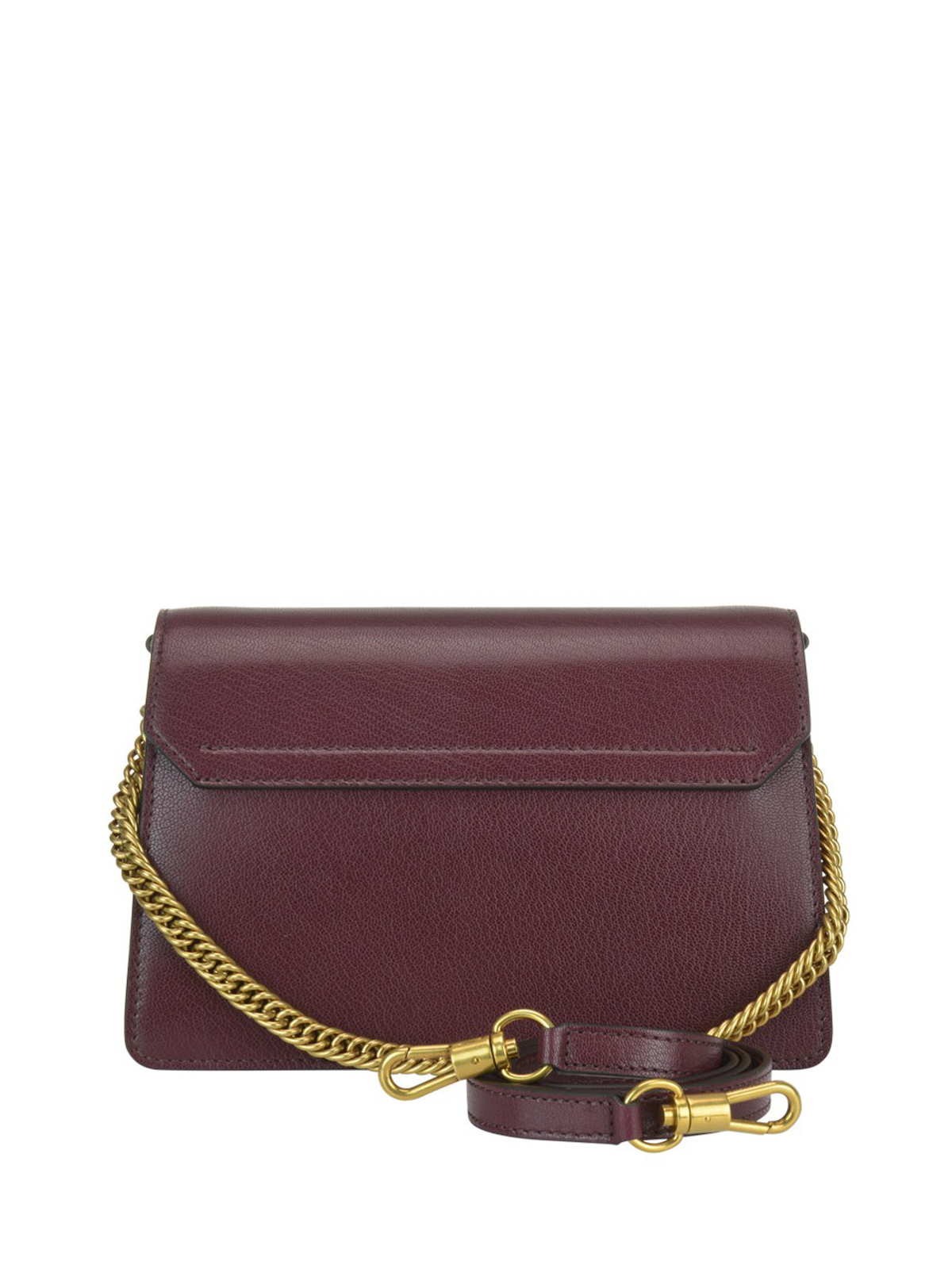 Givenchy Antigona Small Aubergine Leather Shoulder Bag Burgundy