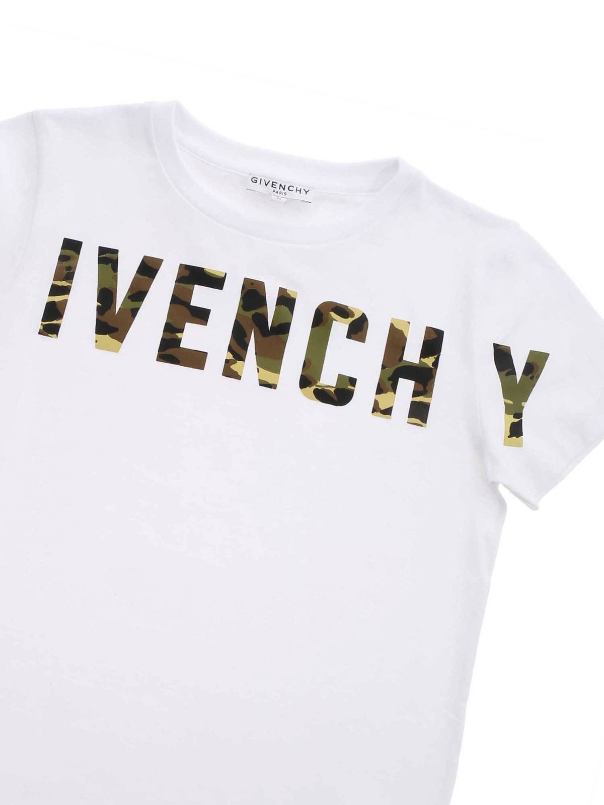 Givenchy Tシャツ - 白 - ホワイト - 男の子|H2524810B