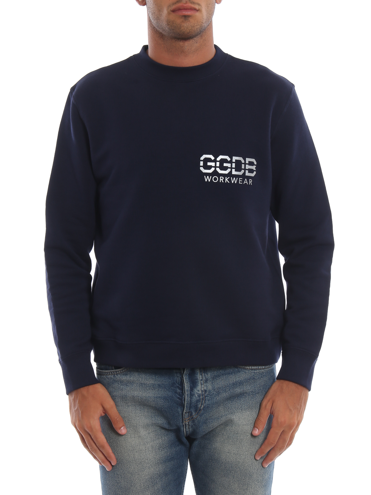 Sweatshirts Sweaters Golden Goose GGDB Workwear dark blue