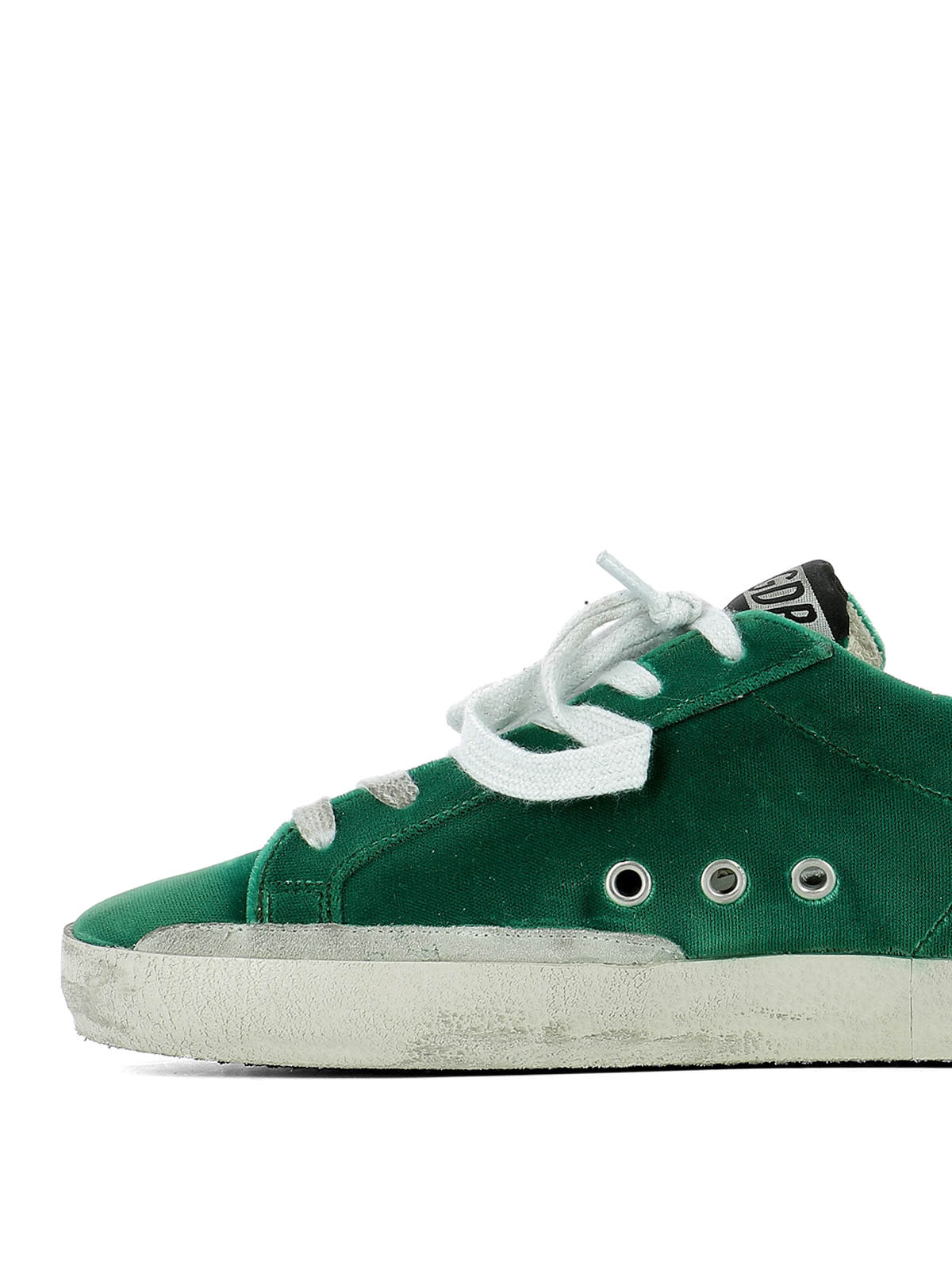 Golden ★25SS★Superstar Silvertab Suede Sneakers Green Golden Goose Superstar green suede sneakers - Green