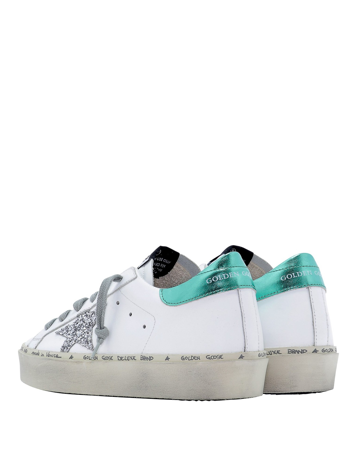 Trainers Golden Goose - Hi Star laminated heel tab sneakers