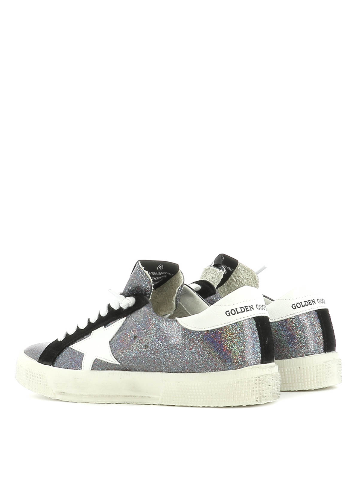 Golden goose may glitter sneakers best sale