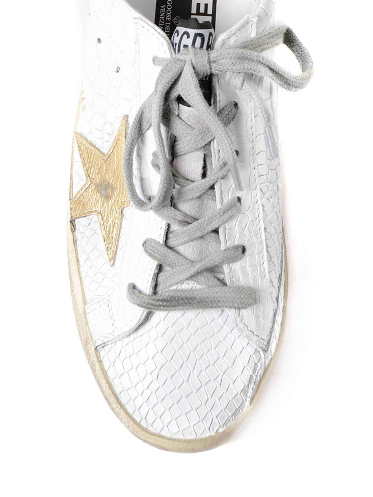Trainers Golden Goose - Superstar snake print sneakers - G32WS590D88