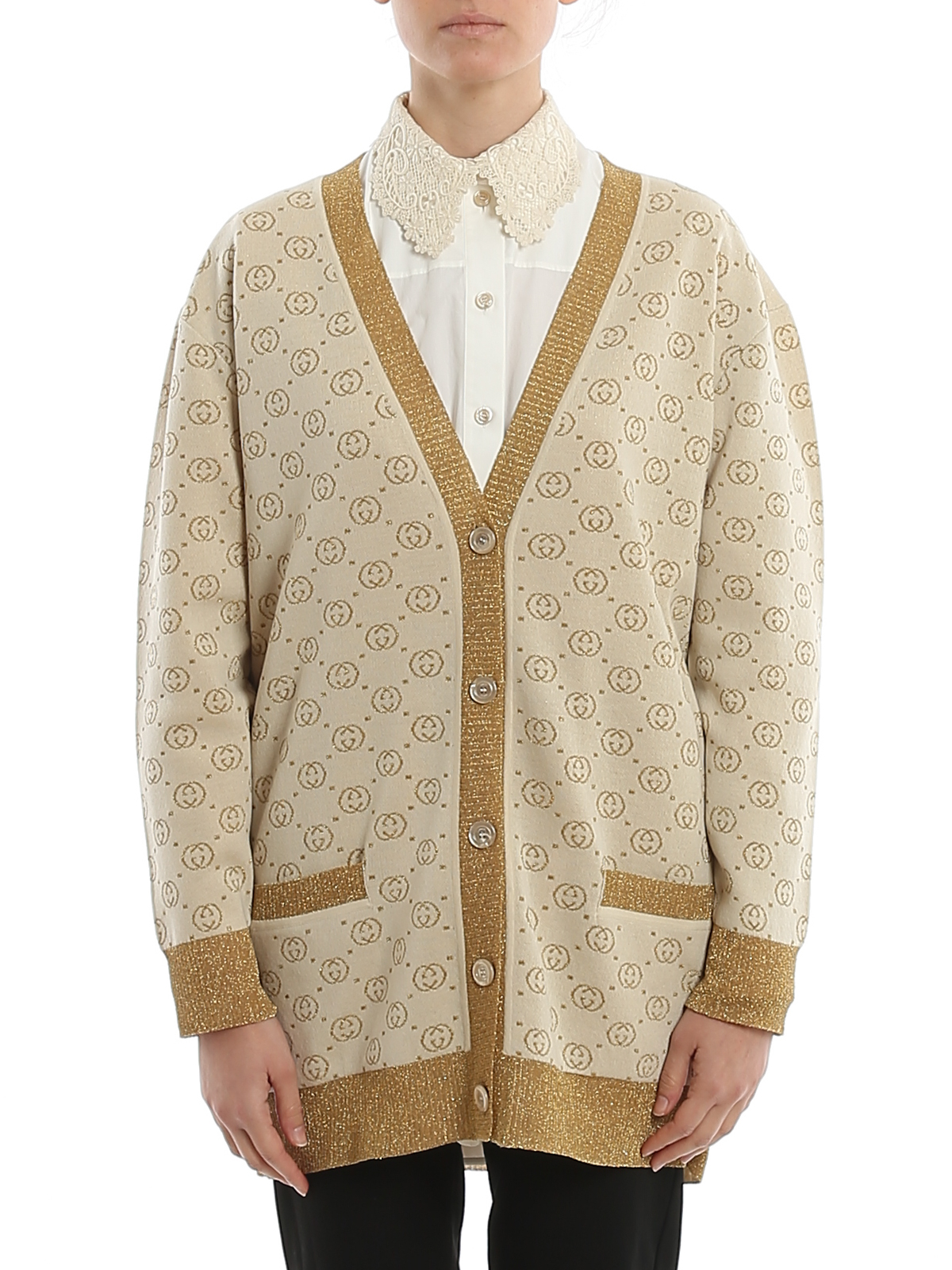 Louis Vuitton Mohair-Rich Monogram Cardigan