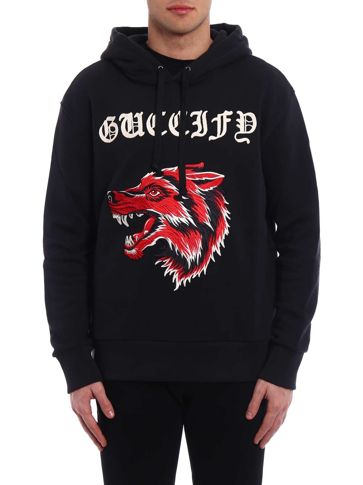 Sweatshirts & Sweaters Gucci - and wolf hoodie - 475374X9M521286