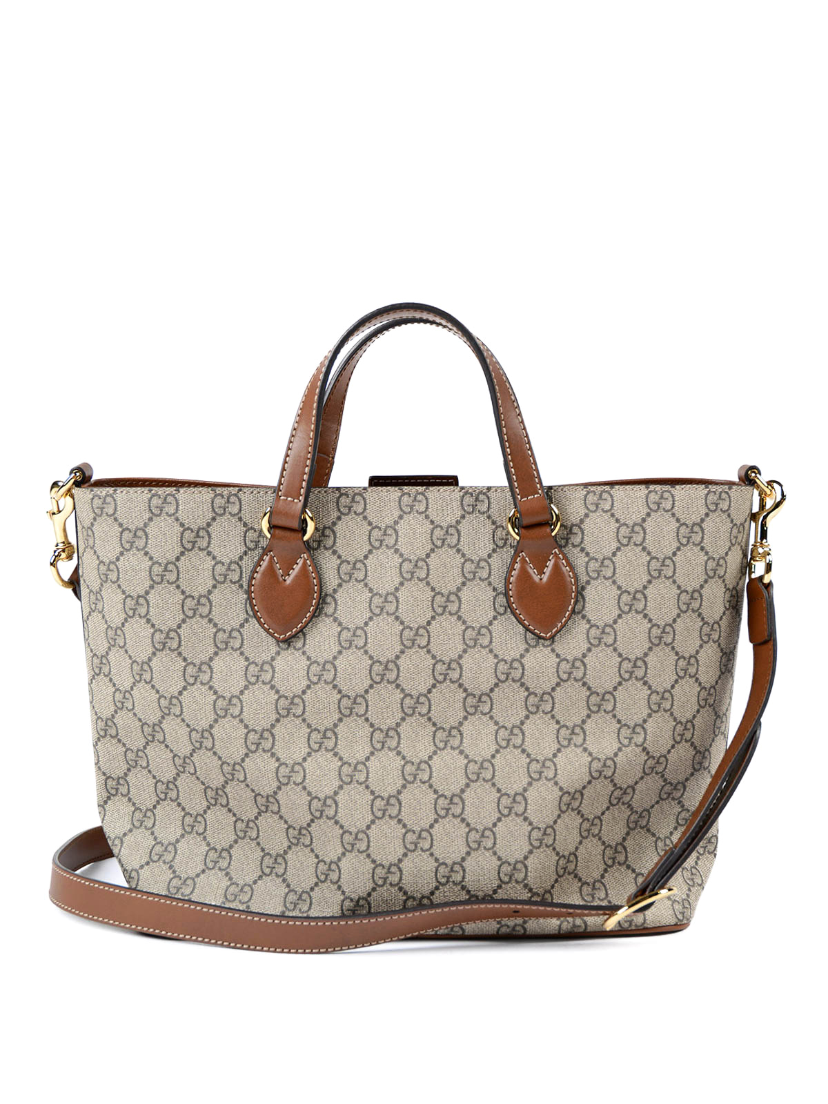 Gucci GG Supreme shopping bag Beige Women 473887K5I2G8526