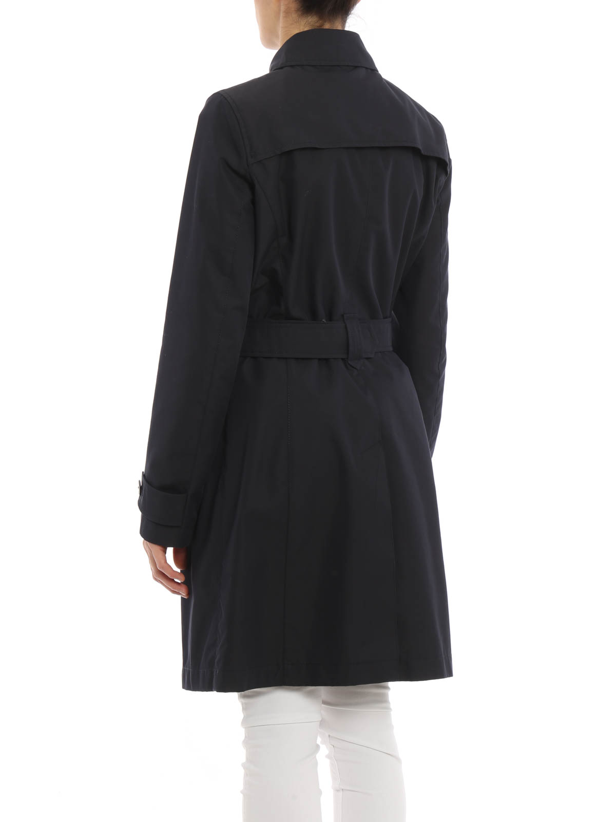Herno トレンチコート ブラック Herno トレンチコート レディース - ブルー|IM0074D1919S9280