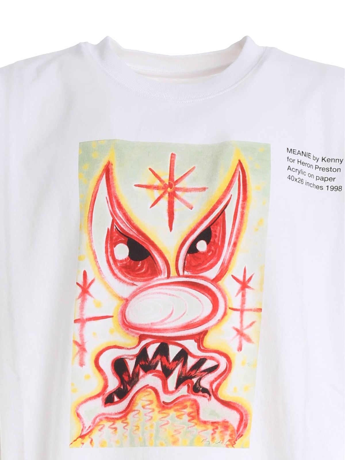 T-shirts Heron Preston - Kenny Scharf Meanie t-shirt in white