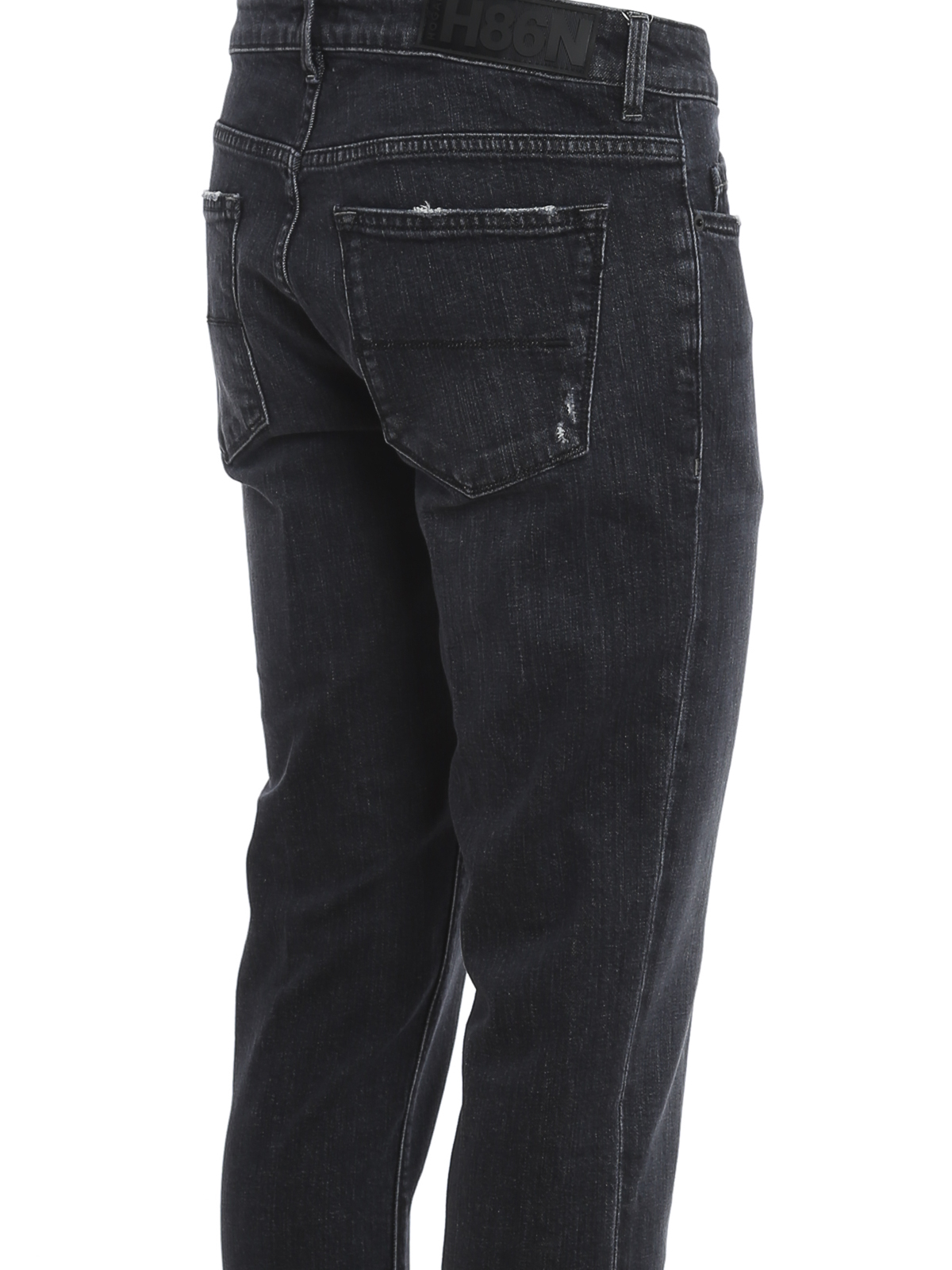 Hogan Jeans CHF241 Nero Uomo KPM8241307LTBCB999