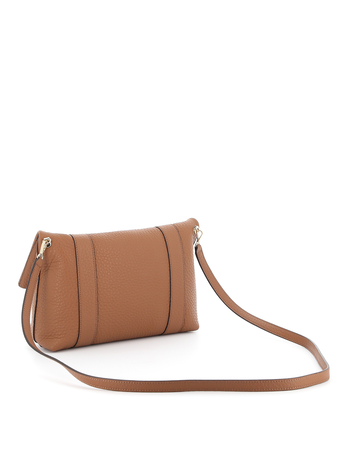 トートバッグ HOGAN GRAINY LEATHER SMALL TOTE BAG H-Bag Shopping Small grained leather tote bag - HOGAN