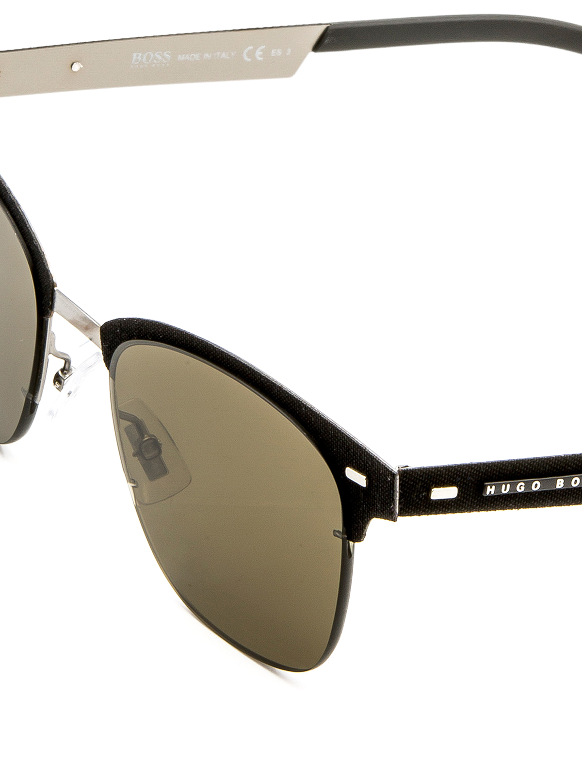 Sunglasses Hugo Boss - Black metal and fabric sunglasses ...