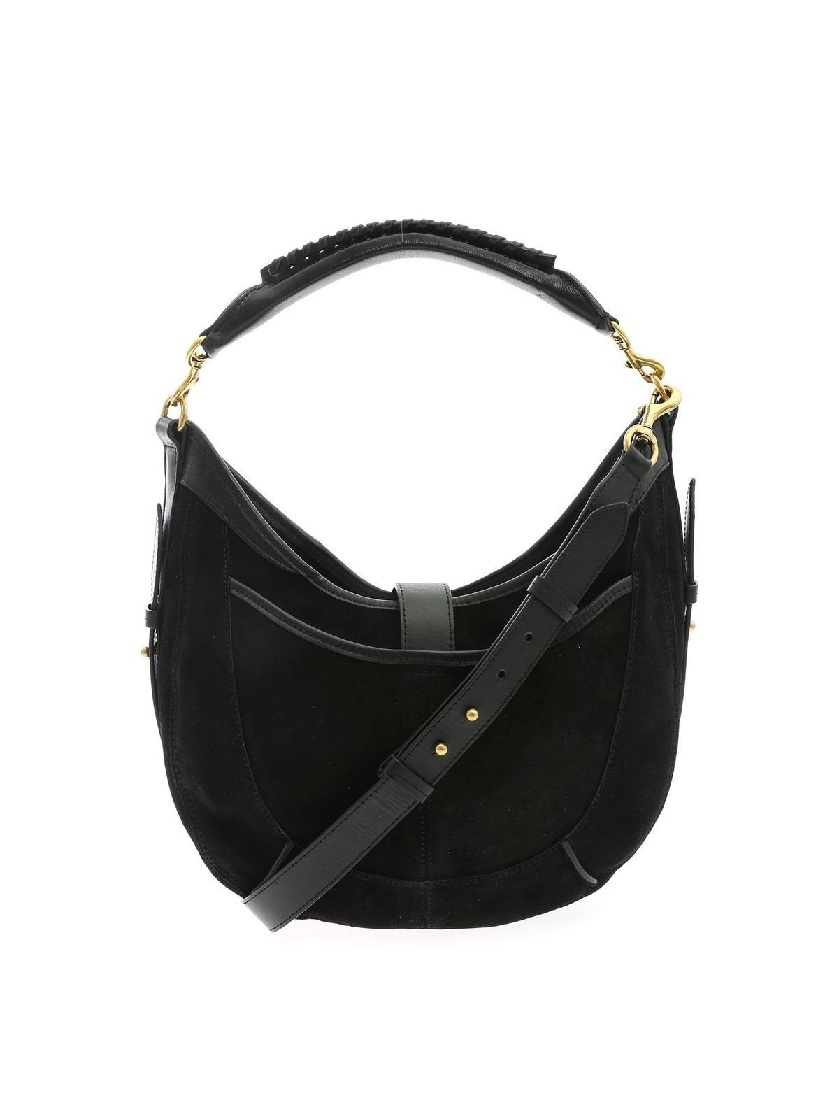 Isabel Marant Kaliko shoulder bag in black PP027320P009MBLACK