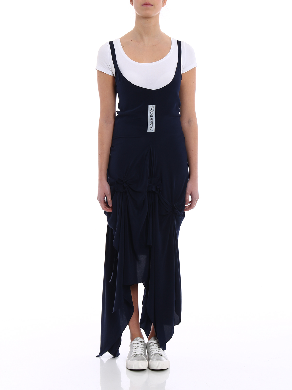 princess polly baby blue dress J.W.Anderson Sleeveless Asymmetric Dress main image 0