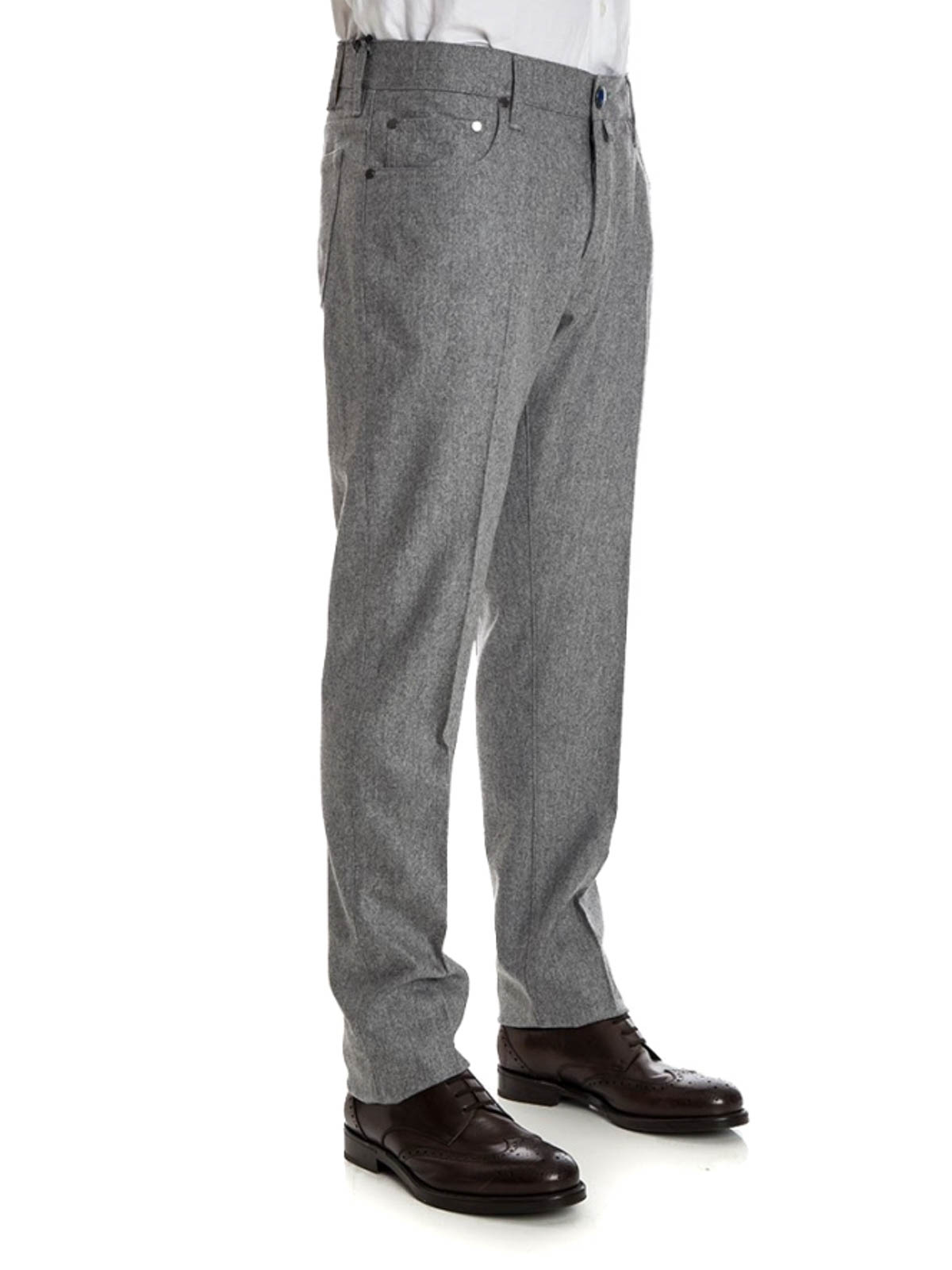 J.Crew Charcoal Tollegno Worsted Wool Slim-Fit Dress Pants - Men | Best  Price and Reviews | Zulily
