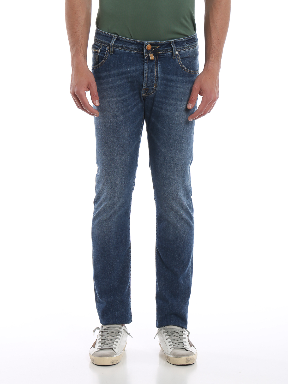 Straight leg jeans Jacob Cohen - Style 622 cotton stretch jeans -  J622COMF00970W35101003