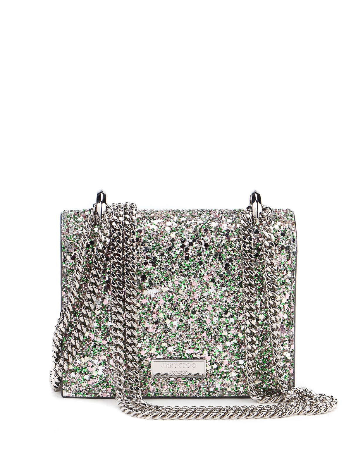 Jimmy Choo Mini Paris bag - Green - Women|MINIPARISCGFPEPPERMINT