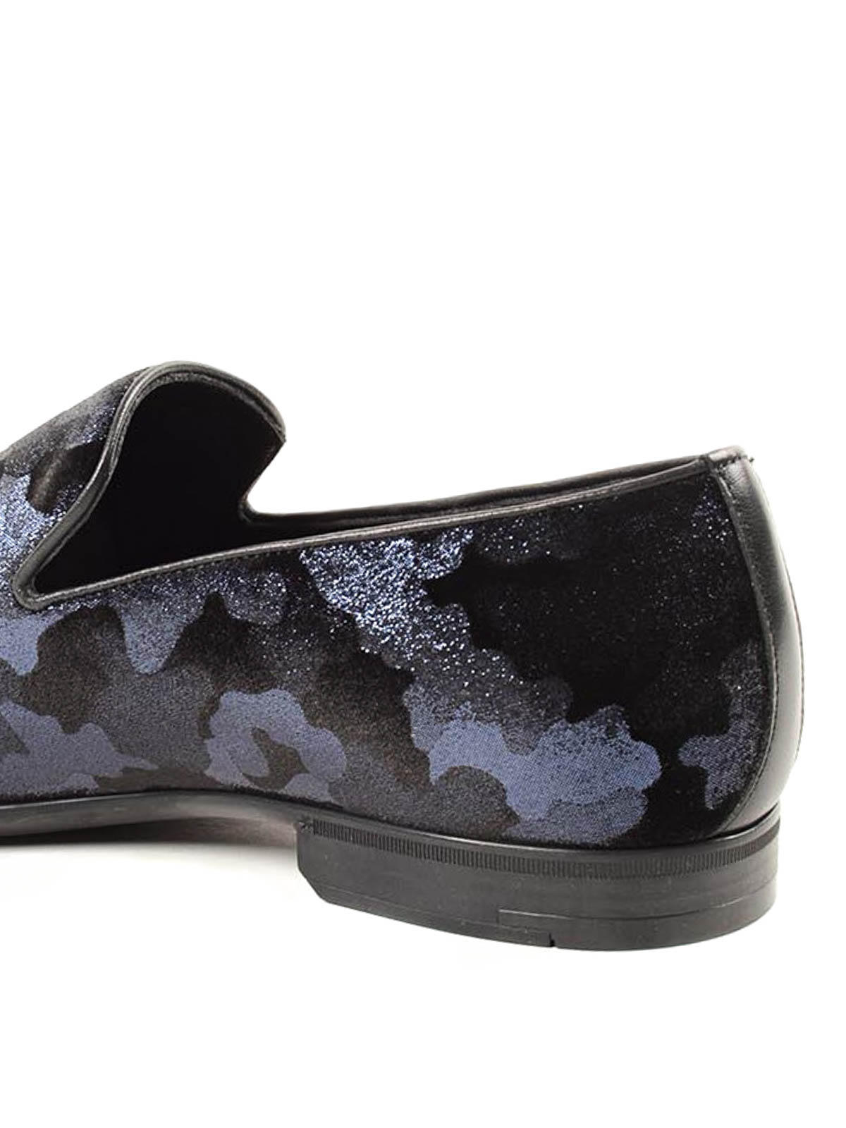 Jimmy Choo Sloane glitter velvet slippers - Men|SLOANECVTUNIFORM