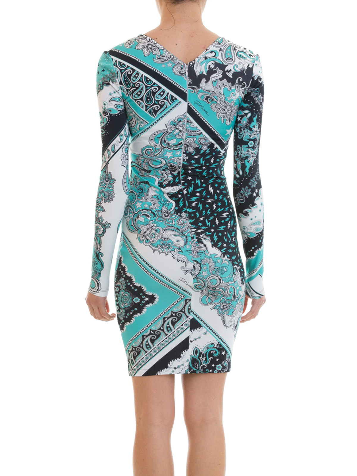 wrap around halter dress VENUS Halter Wrap Dress | Blue