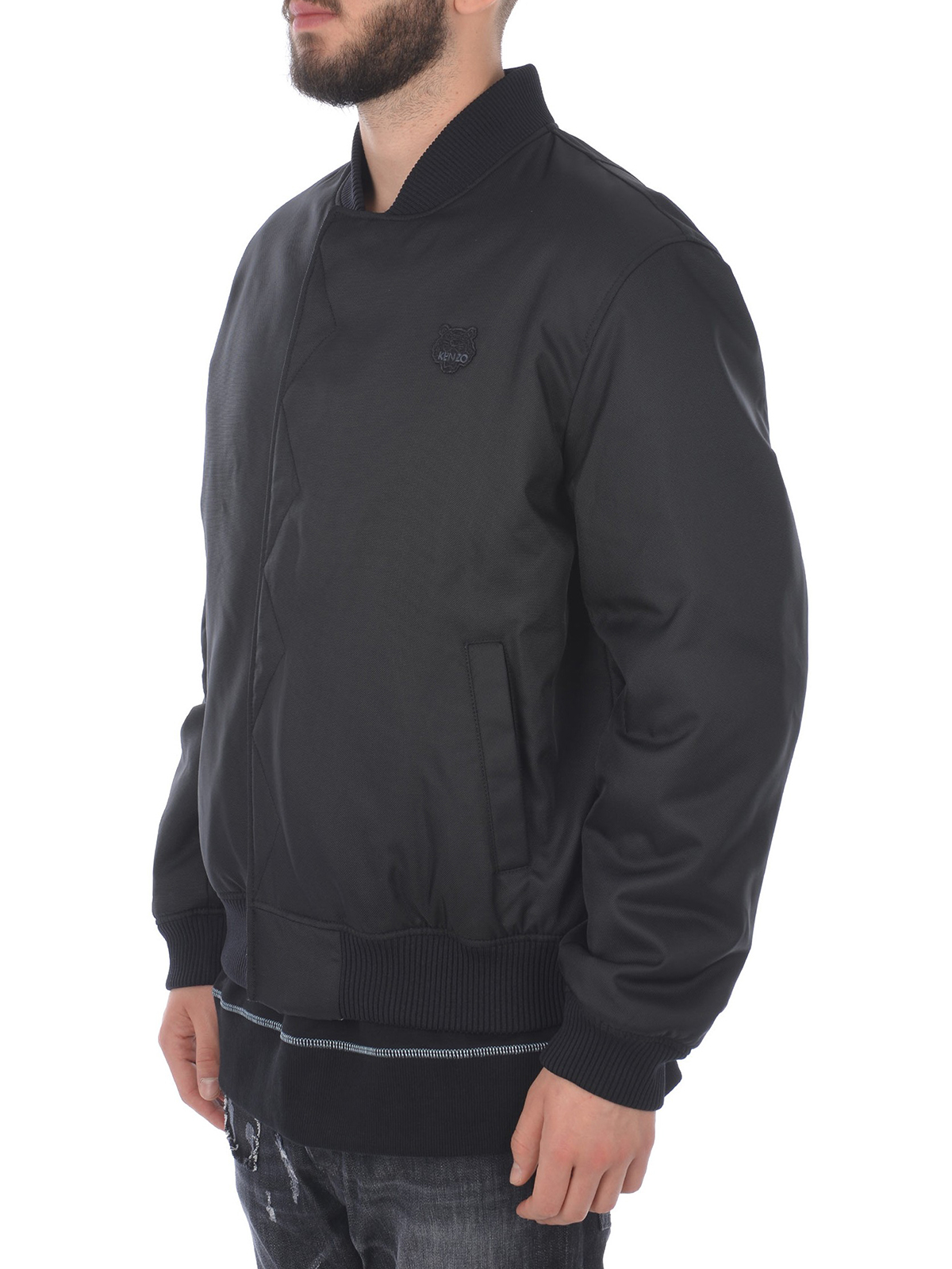 Kenzo ボンバージャケット - 黒|F865BL1751NC99 | THEBS