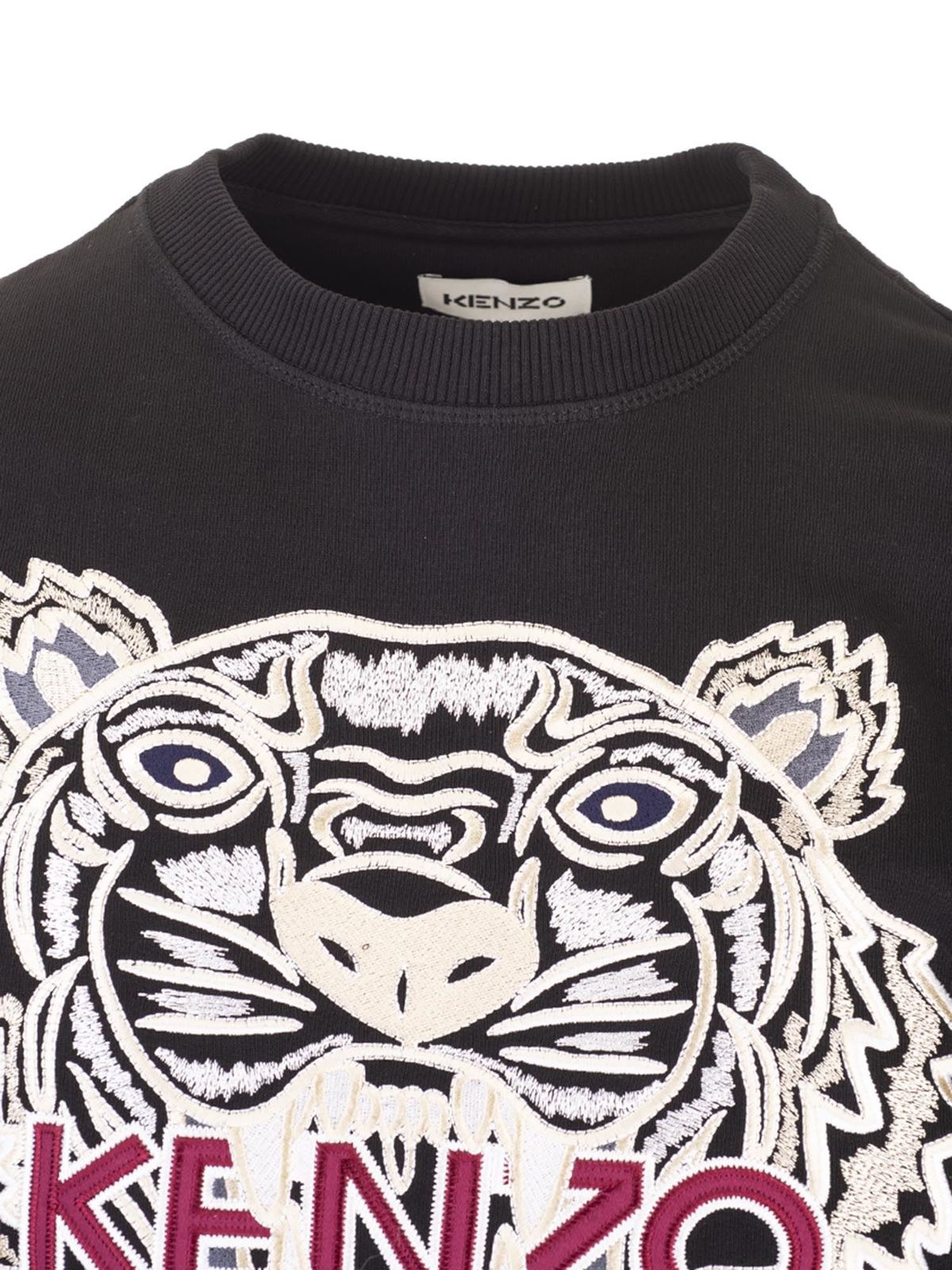 Kenzo felpa store nera e bianca