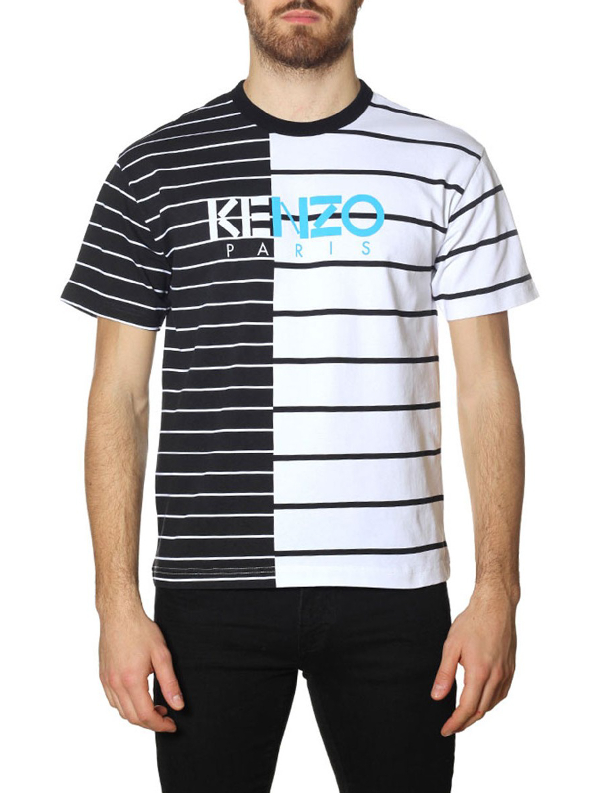 kenzo striped t shirt