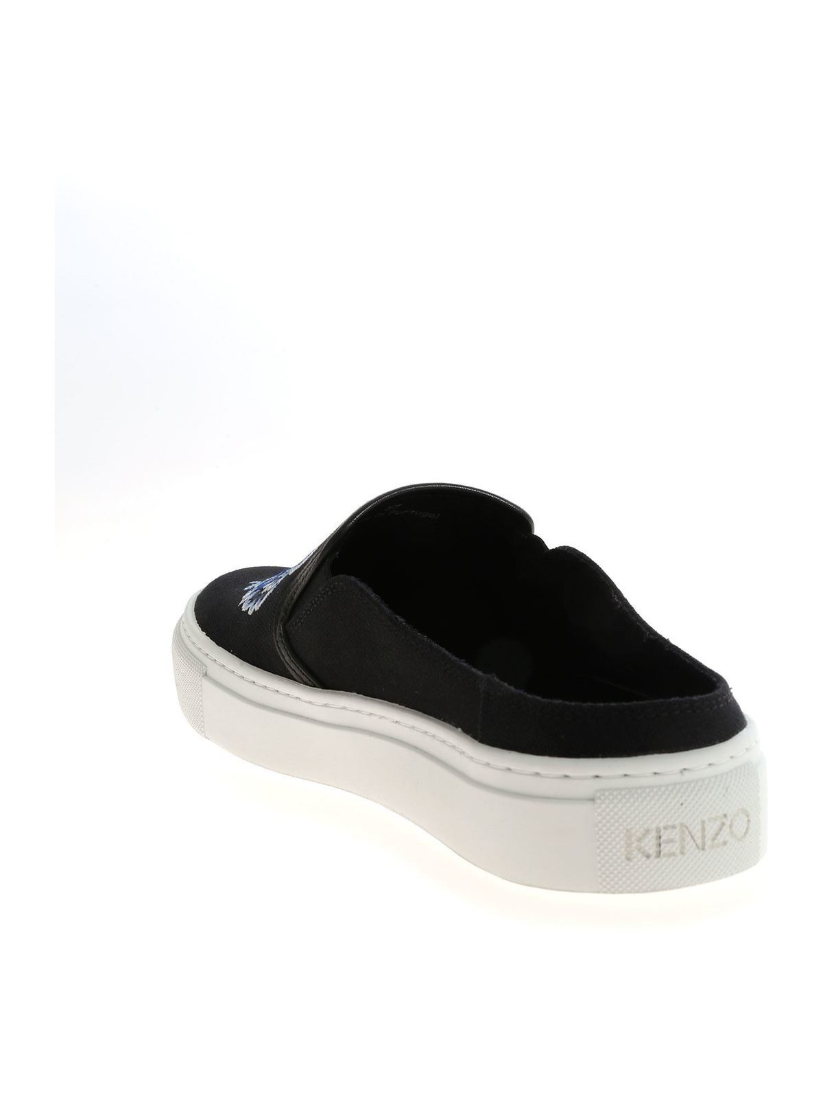 Kenzo K-Skate mules in black - Black - Women|FB52SN105F7099