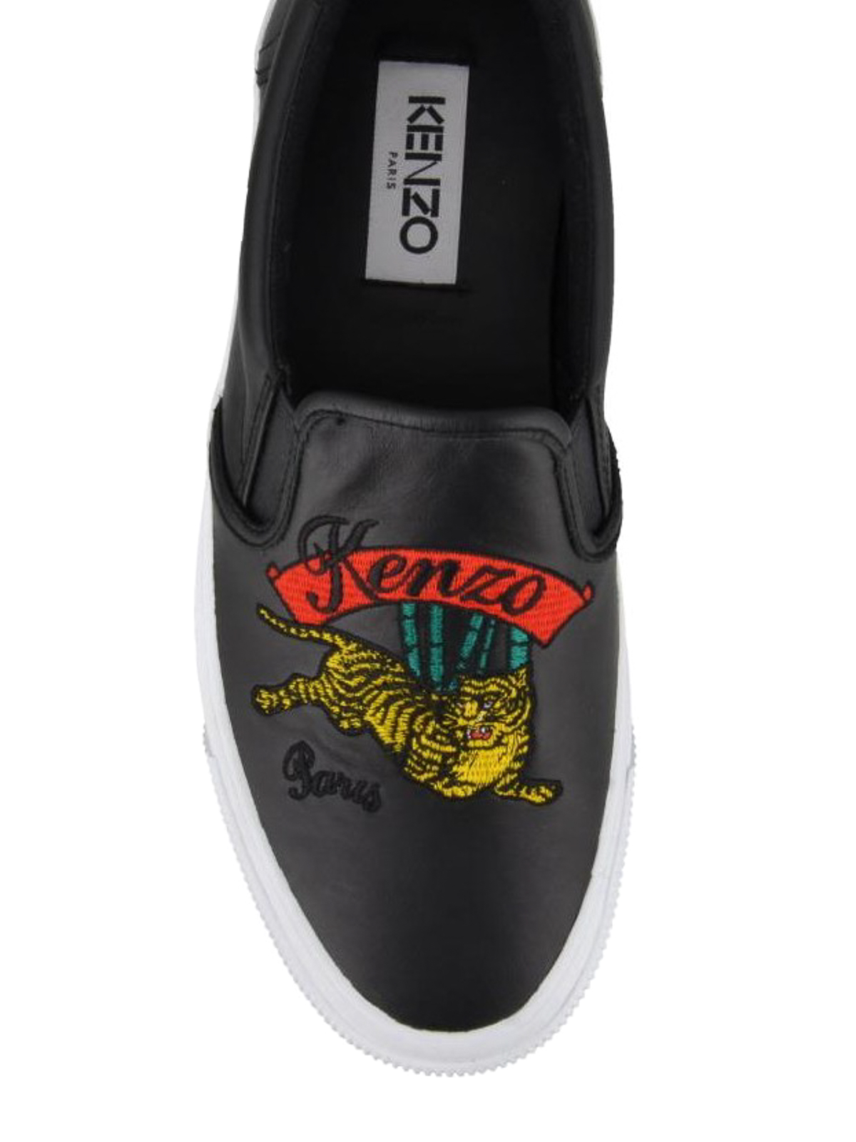 Kenzo logo shoes hotsell