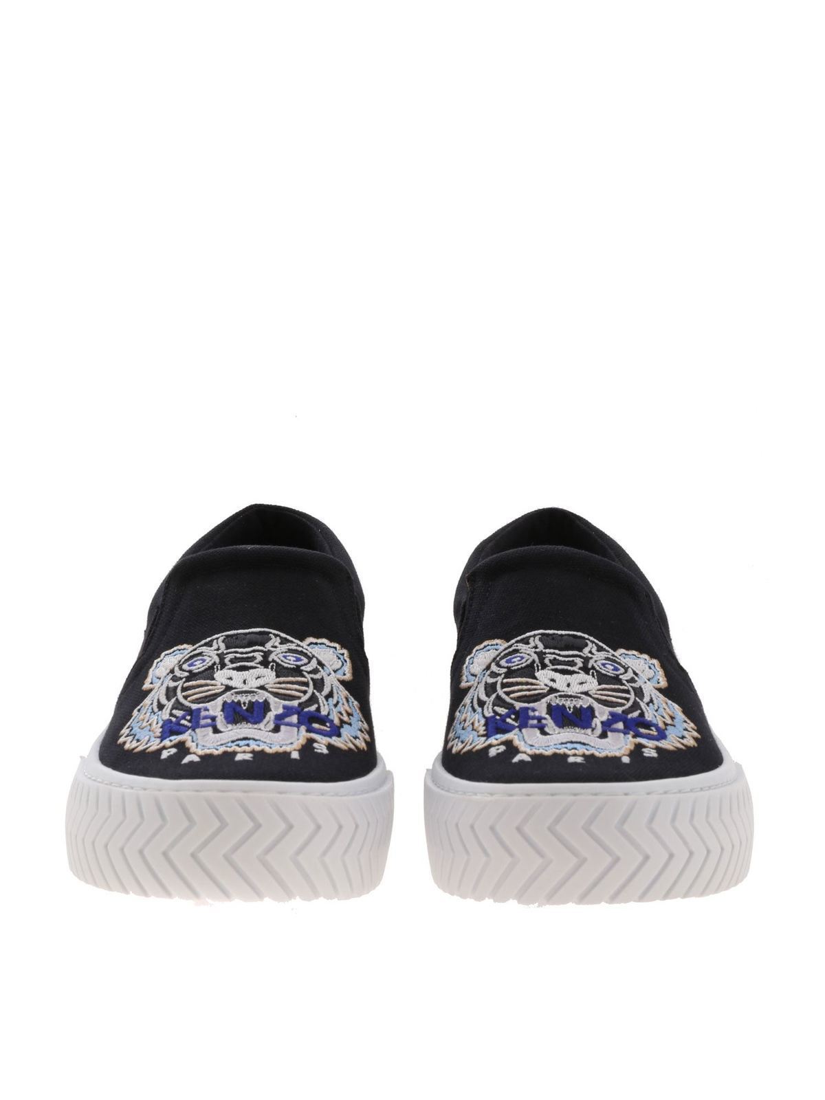 Trainers Kenzo - Tiger embroidery slip-on sneakers - 2SN200F7099