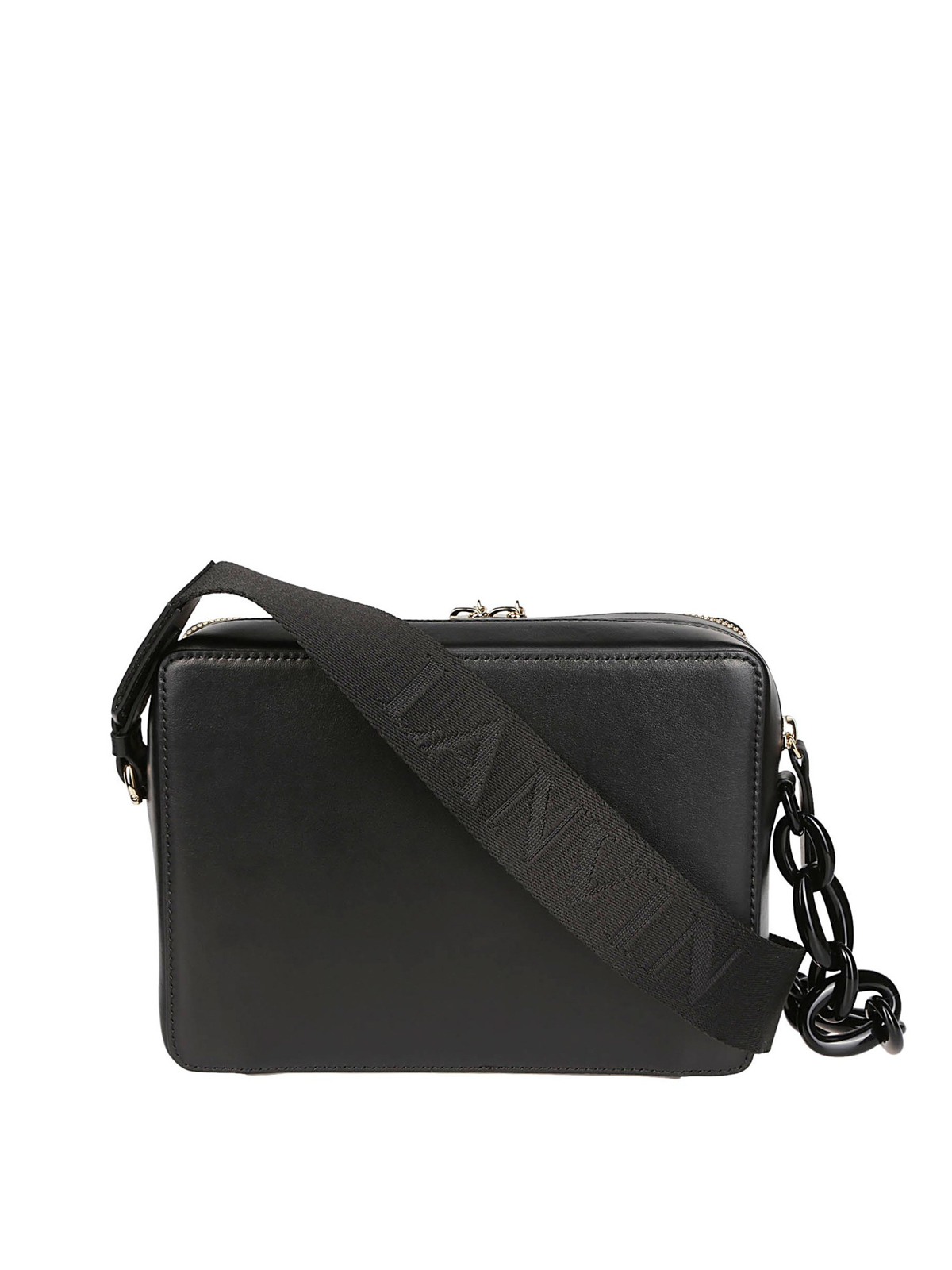 Nature Shodō black shoulder bag with 2 compartments – Anekke