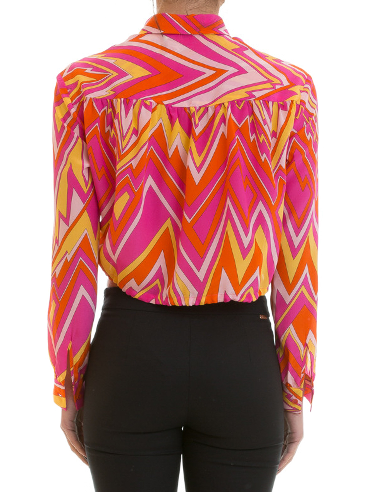 Tシャツ・カットソー MISSONI FW25 'Caperdoni' T-shirt (DS25WL04BC005G S01HU) Cotton jersey T-shirt with chevron inserts Multicoloured