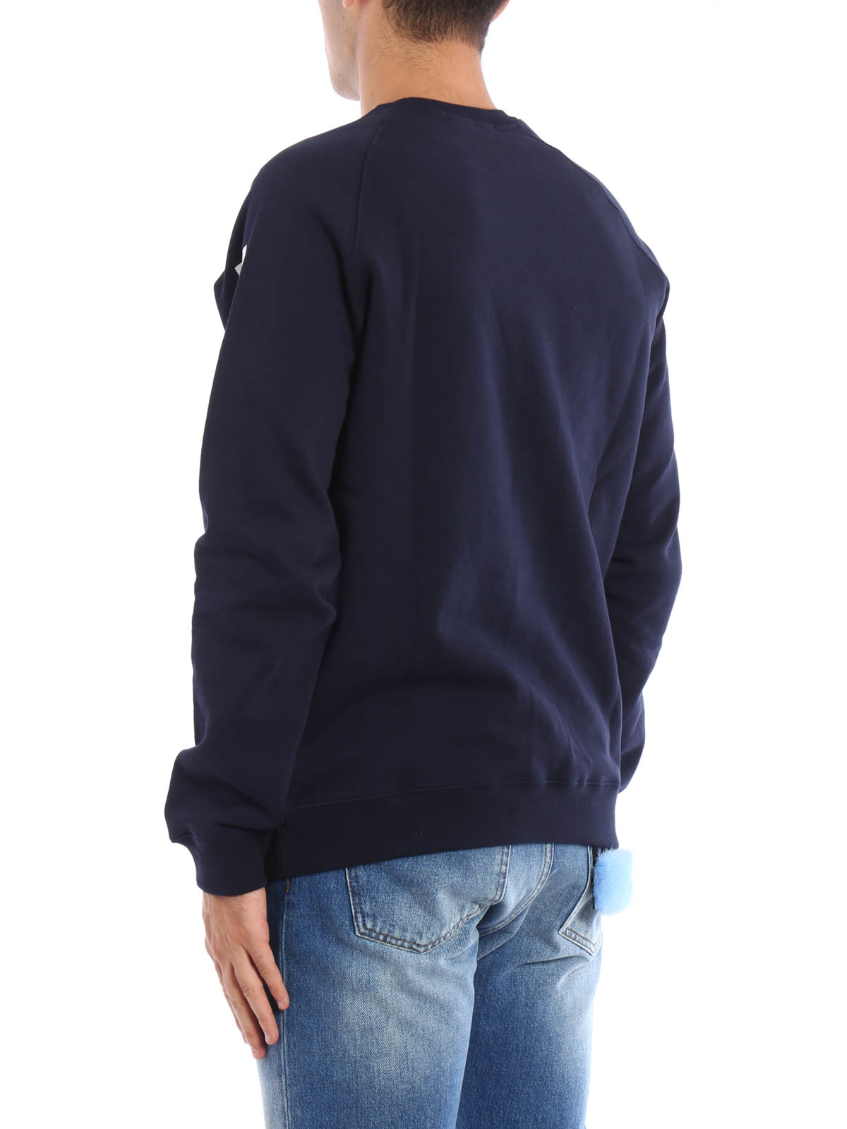 スウェット・トレーナー [LMR]GRAPHIC MANTOMAN (NAVY) LMR]GRAPHIC MANTOMAN (NAVY) スウェット・トレーナー