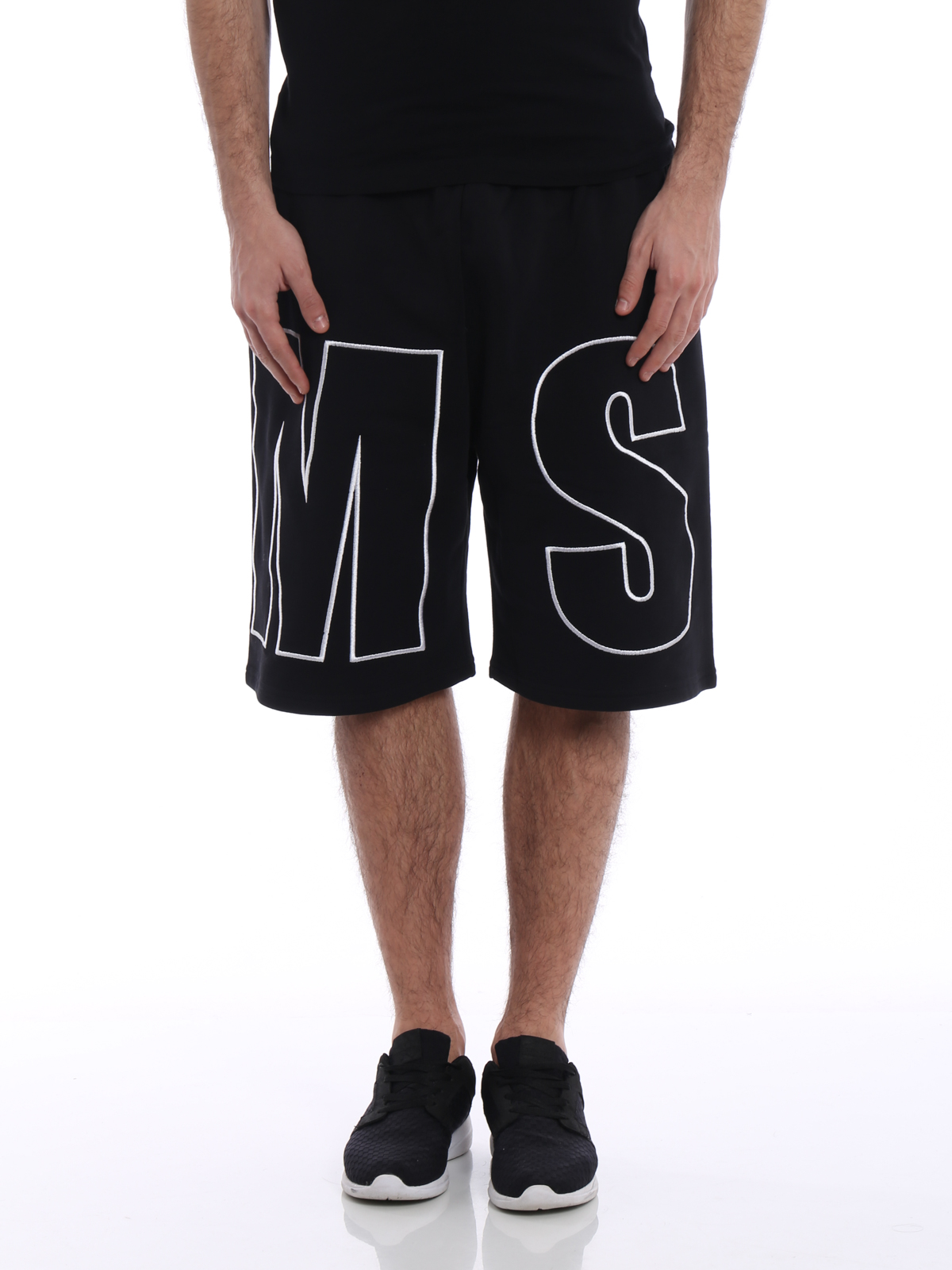 Tracksuit bottoms M.S.G.M. - Short cotton jersey track pants