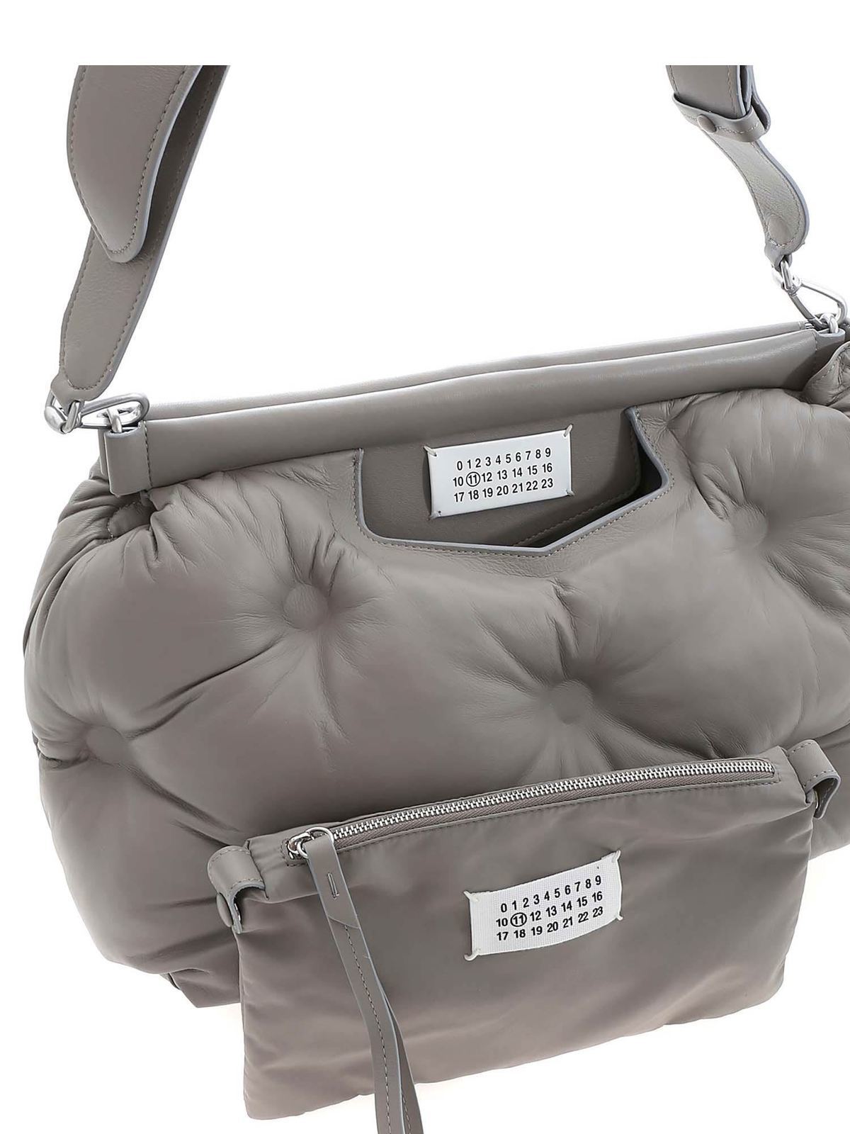 Clutches Maison Margiela - Glam Slam medium shoulder bag in grey