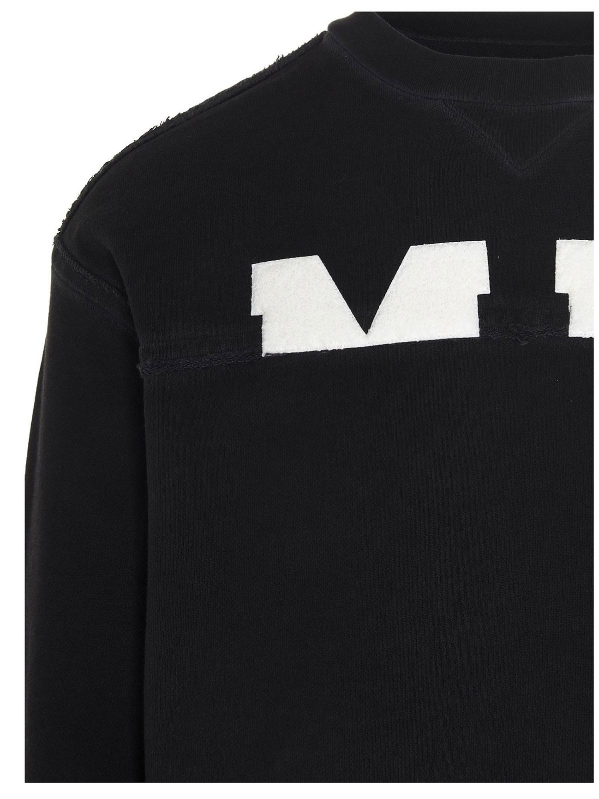 Maison Margiela MM sweatshirt in black - Black