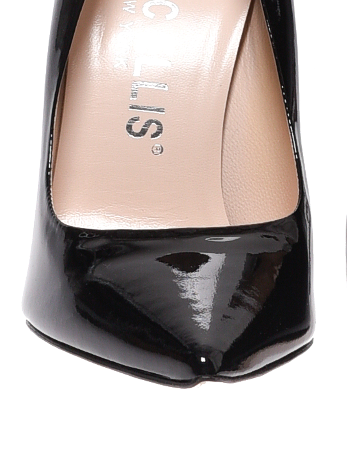 Court shoes Marc Ellis - Black Glass patent leather pumps - MA5001NERO