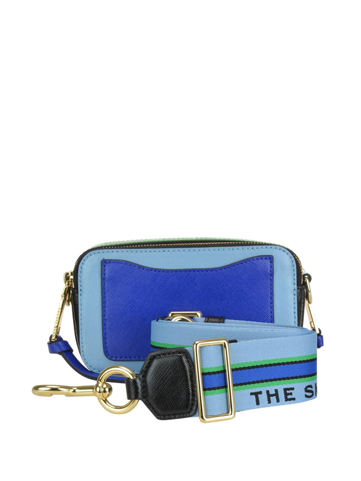 The Snapshot Small Camera Style Bag Leather Designer Bags Dual Top