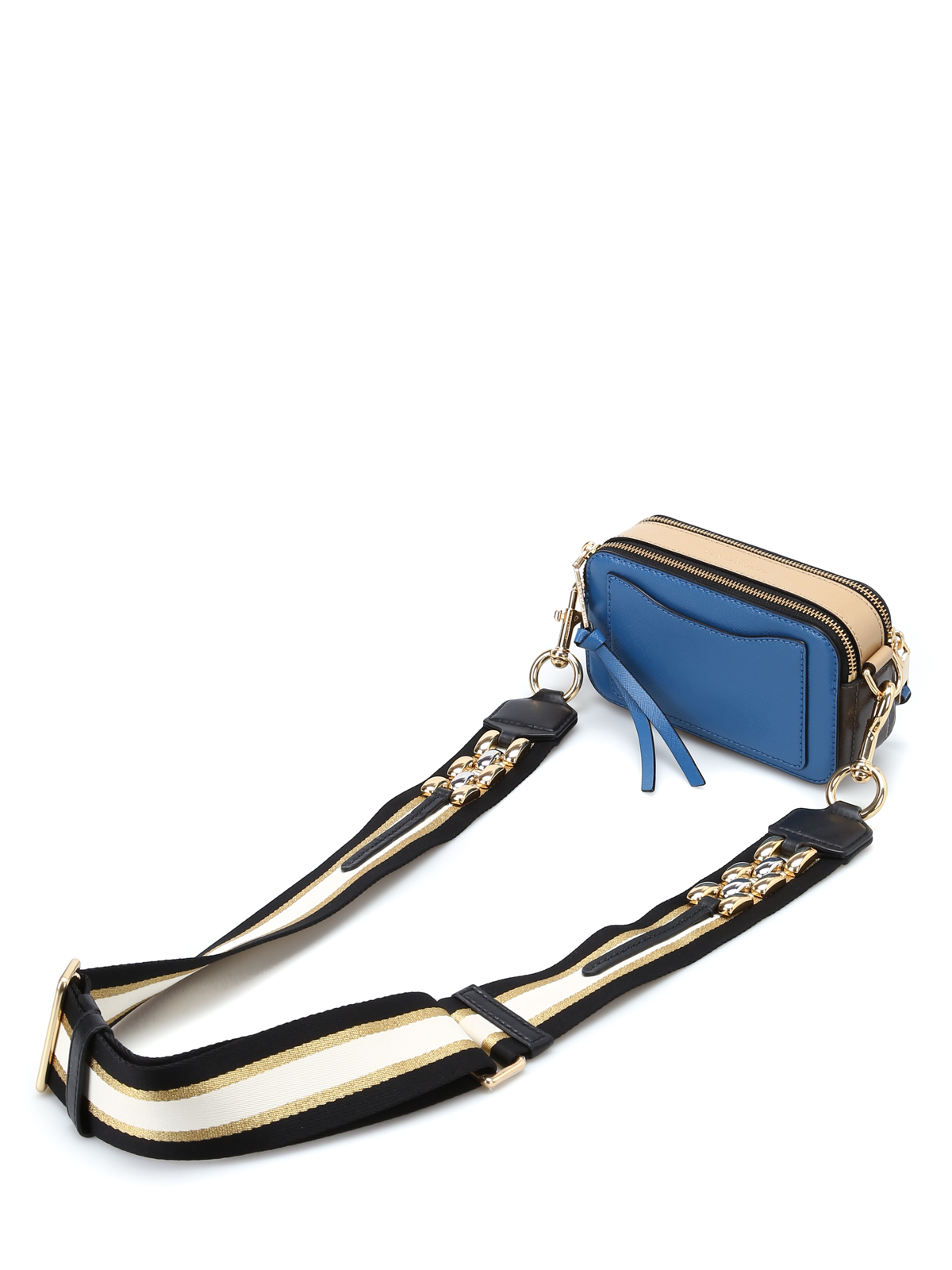 Cross body bags Marc Jacobs - Snapshot vintage blue small bag - M0013538497
