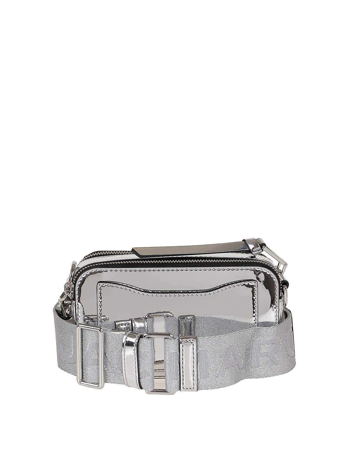 OFF-WHITE Mirrored-leather belt bag