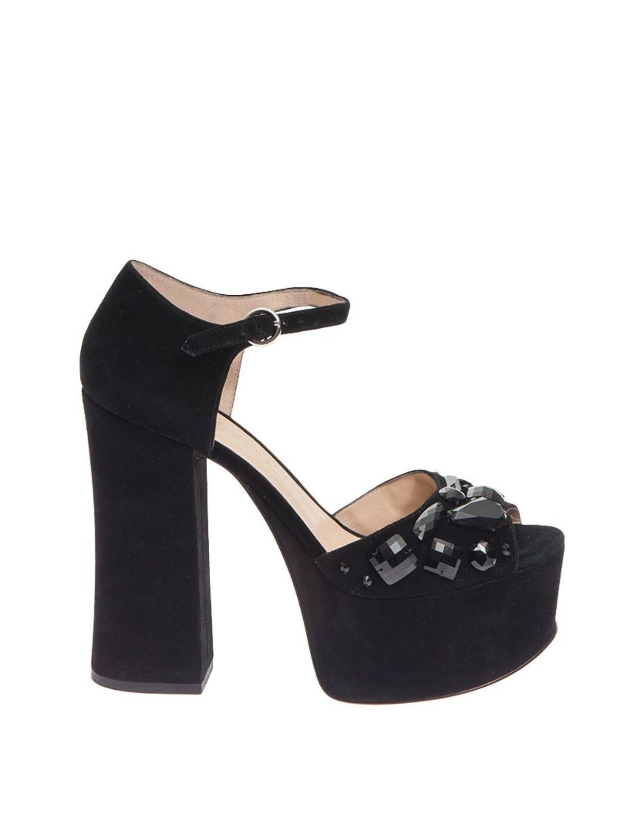 Shop Marc Jacobs Adriana Sandals In Black