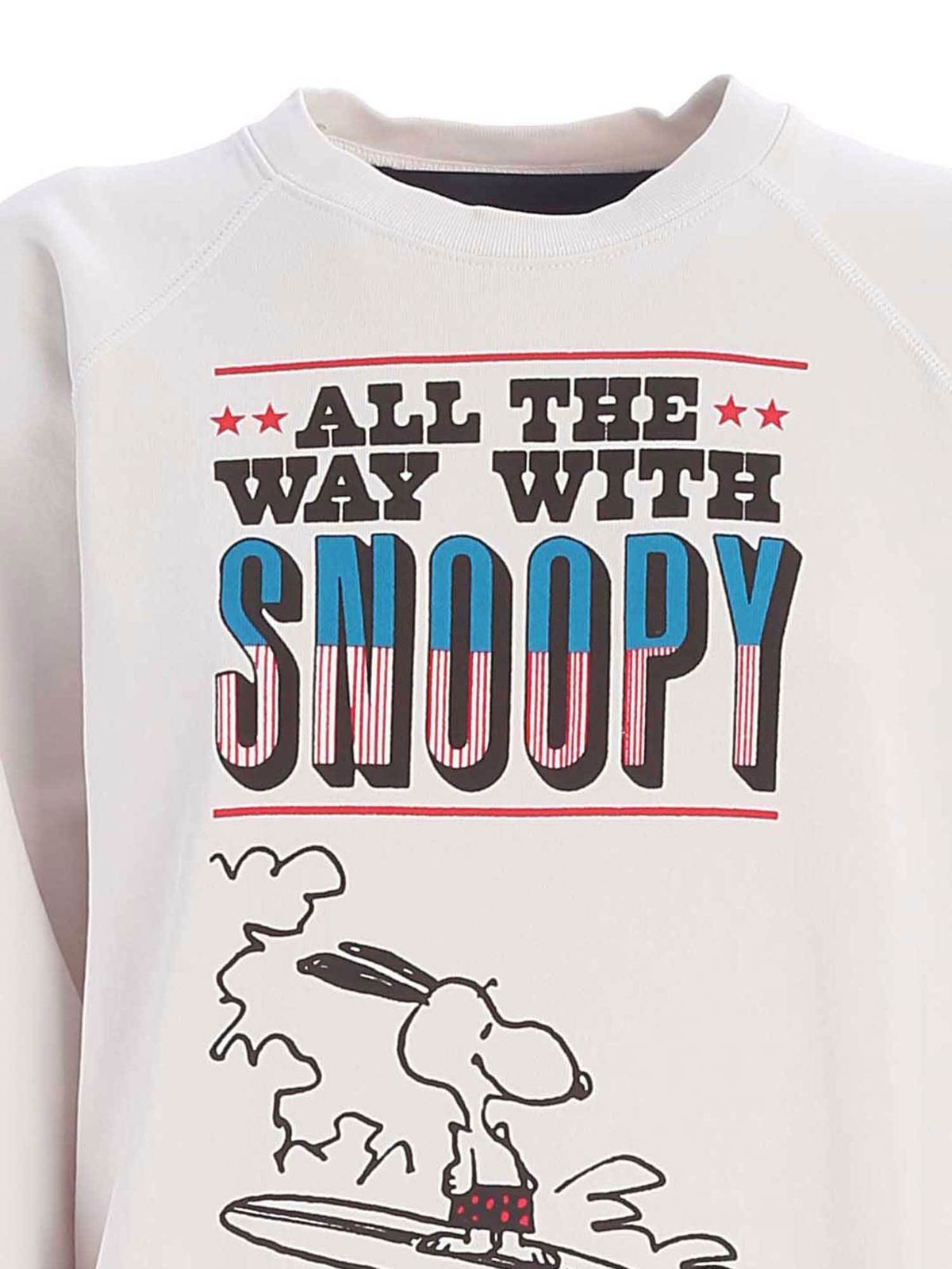 Marc Jacobs All The Way With Snoopy sweatshirt C6000174134