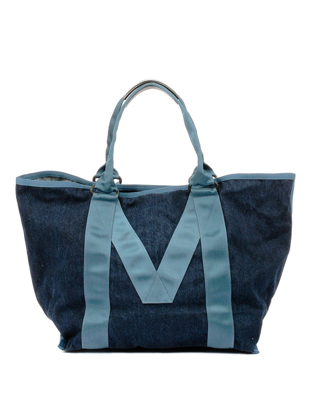 Marc Jacobs New Logo denim tote - Dark Wash - Women